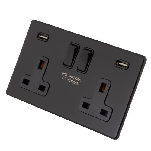 英标英规爱尔兰插座 2 Gang 13A Socket 2 USB 3.1A Screwless 墙壁插座全面解析